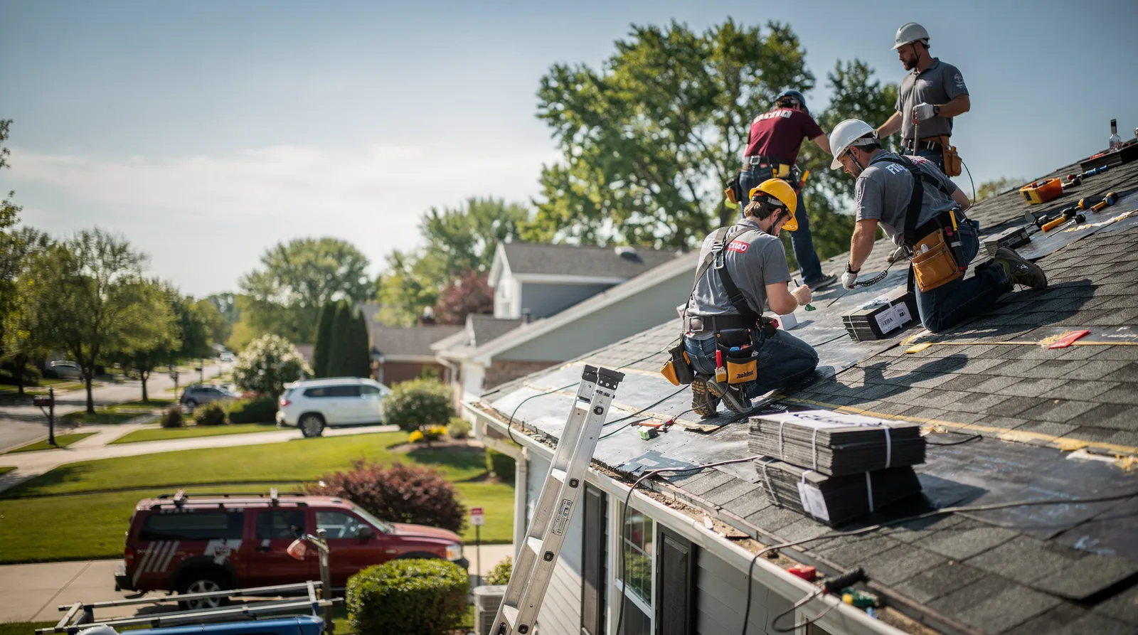 Roof Repair in Ridgway, IL around you